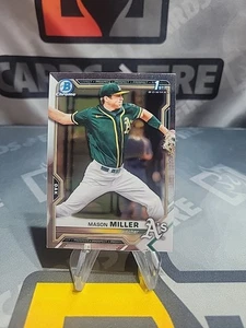 Mason Miller 2021 Bowman Chrome 1st Draft #BDC-85 Rookie RC - Picture 1 of 2