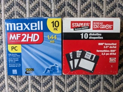 Formateado Alta Densidad 3.5" 1.44 MB DS, HD, total de 19 disquetes  Foto 1 de 2