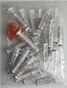 NeoMed 12mL 12cc Oral Medicine Dose Syringe Dispenser Clear 25/PK BC-S12EO W/Cap - Picture 1 of 4