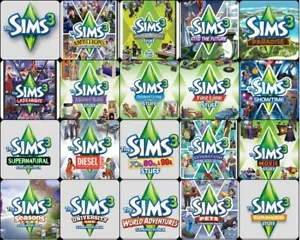The Sims 3 Expansion Packs PC Mac Games Excellent Condition - Make Your Choice - Picture 1 of 287