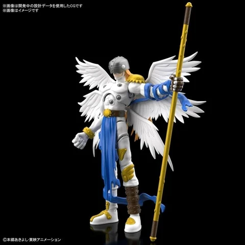 Bandai Figure-rise Standard Digimon Adventure Angemon Model Kit USA In Stock Cover