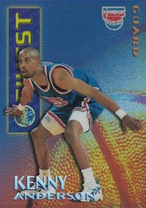 1996-97 Topps Finest Basketball #M5 Kenny Anderson Refractor NETS - Bild 1 von 2