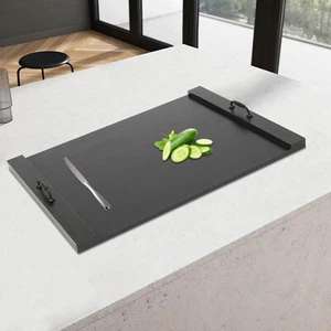 Noodle Board Stove Top Cover+Handles 30''X22'' Extra Thick Laminate Wood Tray US - Picture 1 of 18