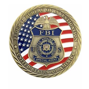 Military St Michael Enforcement Coin Law US FBI Challenge Coins Collection - Picture 1 of 10