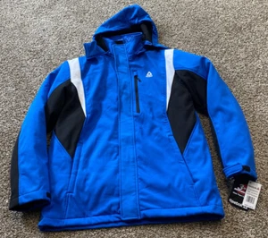 New Boys Reebok 3 In 1 Winter Jacket Blue XL 18/20 - Picture 1 of 3