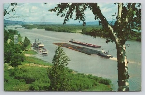 Mississippi River Boats & Ships Postcard - Picture 1 of 2