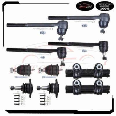 Nuevo kit de rótulas de varillas de amarre delanteras interiores exteriores de 10 piezas para Pontiac Tempest 1964-70 Foto 1 de 4