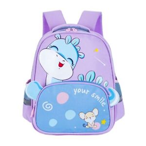 Boy Bag Kindergarten School Baby Backpack Preschool Kid Green Blue Zipper Nylon