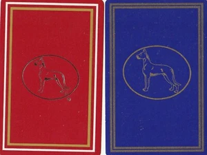 Pair of Dog Silhouettes, Swap Cards - Bild 1 von 1