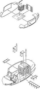 CMK 129-6006 - 1:35 UH-1D Cargo Bay set (DRA), EE. UU., Moderno - Nuevo - Imagen 1 de 1