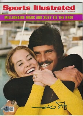 MARK SPITZ Signed 5/14/73 SPORTS ILLUSTRATED Beckett (BAS) - Image 1 of 2
