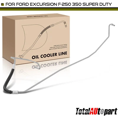 Manguera de enfriador de aceite de transmisión automática para Ford F-250 F-350 F-450 Super Duty 00-03 7,3 L Foto 1 de 4