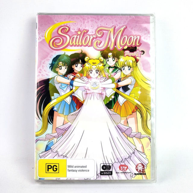 Sailor Moon (VOL.1-239 + Crystal + 3 Movie + Eternal 1&2) ~ English Version  ~DVD