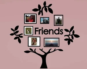 Friends Family Tree Vinyl Wall Sticker Decal (C) - Picture 1 of 4