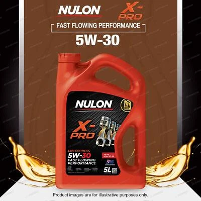 Nulon X-PRO 5W-30 Fast Flowing 5L for Toyota Corolla Celica Echo FJ Cruiser - image 1 of 2