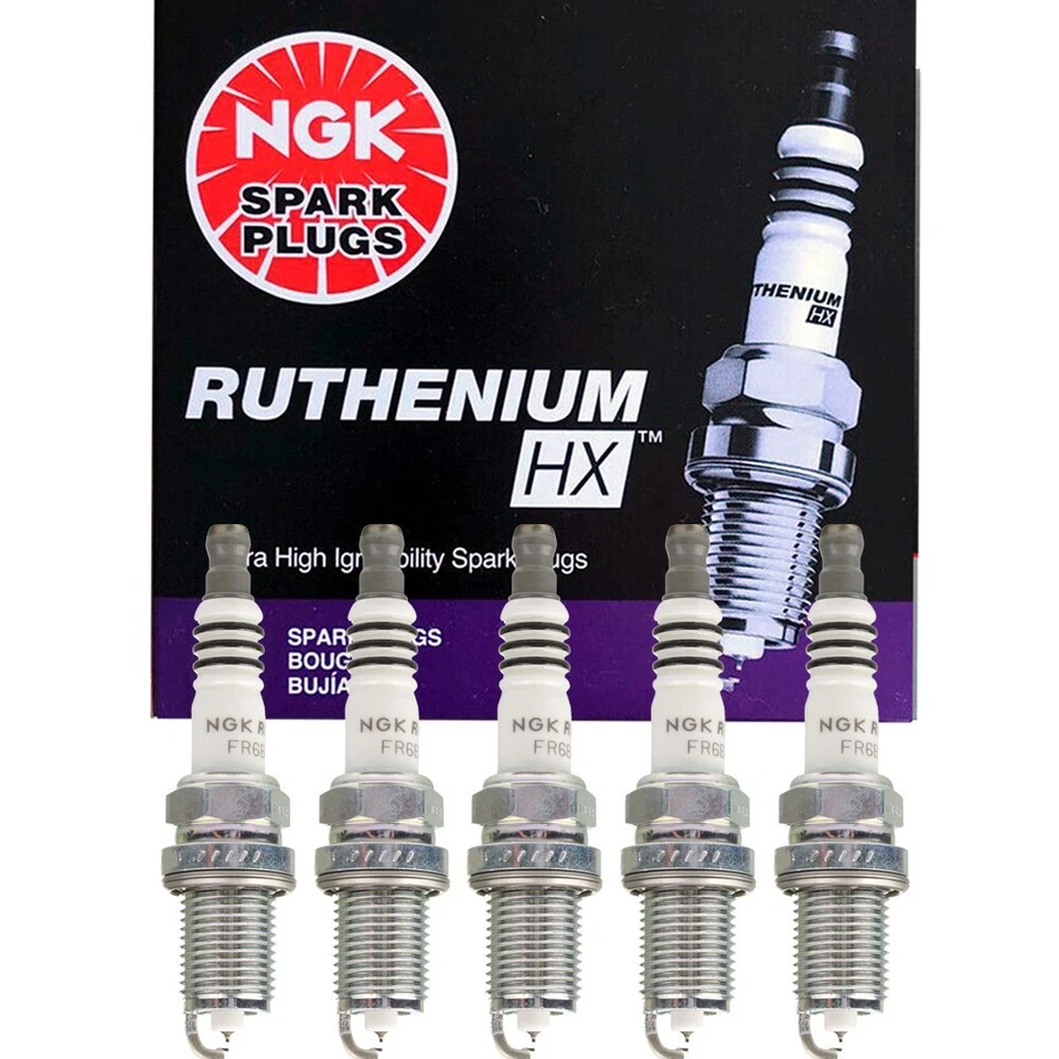 Bujía de alta inflamabilidad NGK Ruthenium HX 5 PIEZAS para Volvo 850 C70 S60 S70 S80 Foto 1 de 4
