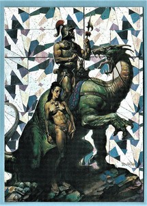 Boris 2 Prism Chase Card #P1. Nomad.  Comic Images 1992