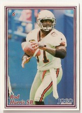 Rod Harris 1999 Jogo CFL card #6 B.C. Lions  Texas A&M Aggies