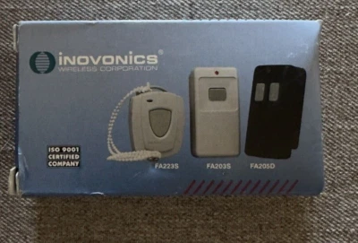 Совершенно новый Inovonics FA205D двойной кнопка ремень зажим передатчик - Изображение 1 из 4