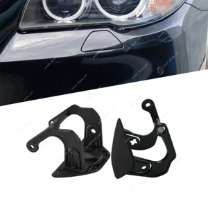 Pair Front Right+Left Bumper Headlight Washer Cover For BMW 528i F10 F18 2014-16 - Picture 1 of 6