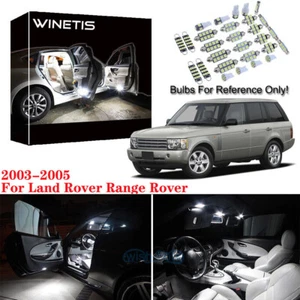 Paquete de luces LED interiores Canbus blancas de 19 piezas para Land Rover Range Rover 03-05 - Imagen 1 de 12