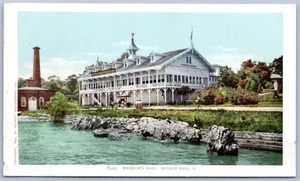 Postkarte OH Middle Bass Ohio Wehrle's Hall Weinkeller Put-in-Bay Township C81 - Bild 1 von 2