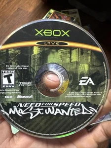 Need for Speed: Most Wanted (Microsoft Original Xbox, 2005) solo disco - Imagen 1 de 2