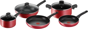 Cucina Mediterranea Set Di Padelle Antiaderenti in Alluminio,8 Pezzi, Batteria P - Foto 1 di 12