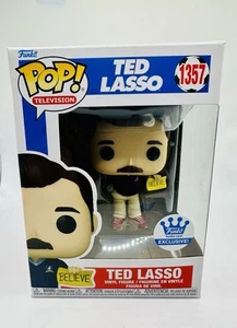 Funko Pop! Ted Lasso Believe Sign 1357 Funko Shop Exclusive w Pop Protector - Picture 1 of 4