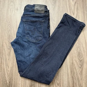 Jeans AG Adriano Goldschmied The Graduate uomo 32x34 blu scuro dritto su misura - Foto 1 di 11