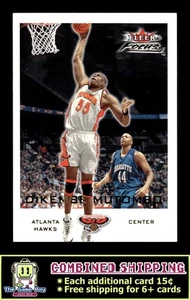 2000-01 Fleer Focus #4 Dikembe Mutombo Atlanta Hawks - Picture 1 of 2