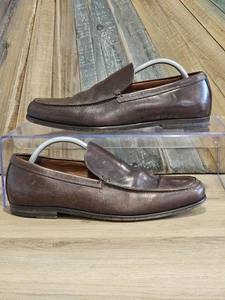 Mocasines Allen Edmonds Rialto Hombre Talla 10.5 3E – Hechos en Italia – Cuero Marrón  - Imagen 1 de 11