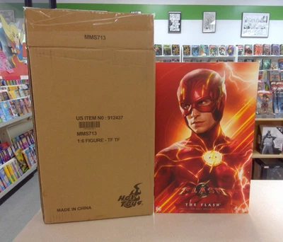 Boneco Hot Toys MMS713 The Flash Movie The Flash escala 1:6 - Imagem 1 de 4