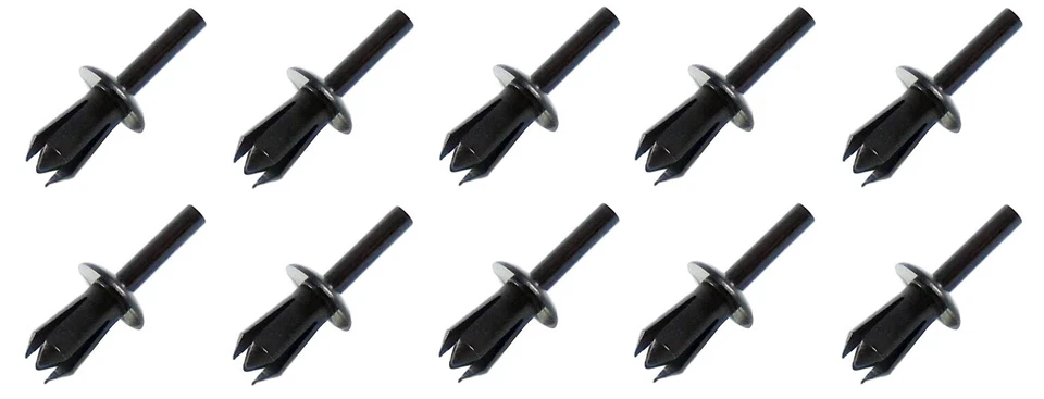 10 pcs of = Multi Purpose Rivets for Mercedes-Benz W123 W201 R171 R170 & others - Image 1 of 1