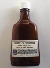 Vintage - Randall's Pharmacy - Dobell's Solution - Empty Bottle - Waterbury, VT