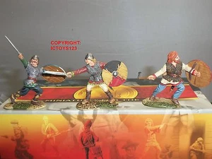 JUEGO DE FIGURAS DE SOLDADO DE JUGUETE DE METAL DE LUCHA CONTE VIK001 VIKINGS 1066 - Imagen 1 de 1