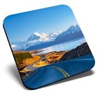 Square Single Coaster - Mount Cook National Park New Zealand  #16950