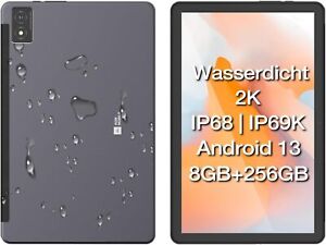 AGM Pad P1 Wasserdicht Tablette 8GB+256GB Android13 7000mAh 10.36Zoll Dual 4G 