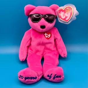 TY Beanie Baby - SUMMERTIME FUN the Bear (PINK - Chicago Gift Show Excl) - Picture 1 of 1