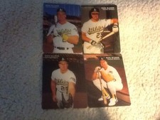 1990 Mother*s Cookies Mark McGwire 4-card set  - sealed  + Bonus**