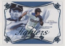 2018 BBM Hokkaido Nippon-Ham Fighters Ambitious Premium Takuya Nakashima #20