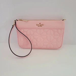 Bolso Muñequera Convertible Kate Spade KK255 Flor Pala Acolchado Rosa Horizon - Imagen 1 de 8