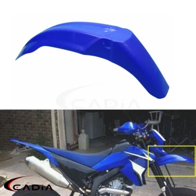 Supermoto Front Fender Mudguard For Yamaha WR250F/X WR450F YZ TTR225 Dirt Bike - Image 1 of 4