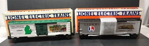 Lote de 2 vagones de carga Lionel 6-9484 85 aniversario y 6-19934 centro de visitantes - Imagen 1 de 23