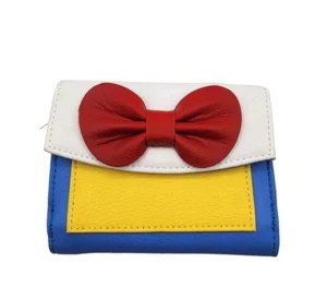 Loungefly Disney Princess Snow White And The Seven Dwarfs Wallet Bifold Red Bow - Picture 1 of 7