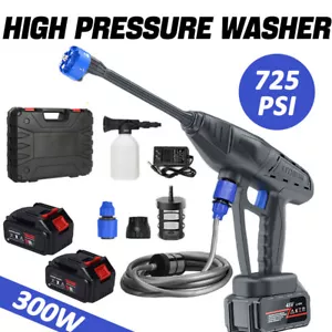 Limpiador de alta presión portátil para automóvil pistola de agua recargable lavado inalámbrico - Imagen 1 de 12