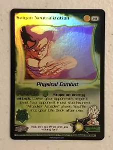 Saiyajin Neutralisierung - Folie - Fusion Saga - Dragon Ball Z DBZ CCG - Bild 1 von 2