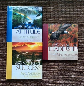 NEW 3-LOT with DVD: Essence of Leadership, Nature of Success, Power of Attitude - Picture 1 of 11