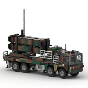 Custom MOC-71064 MAN KAT1 8×8 + MIM-104 PATRIOT SAM 913 Parts - Picture 1 of 5