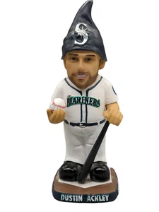 Dustin Ackley MLB Seattle Mariners Garden Gnome Bobblehead Bobble Head Yankees - Picture 1 of 10